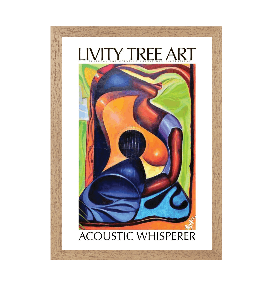 Natural Frame Framed art print Front