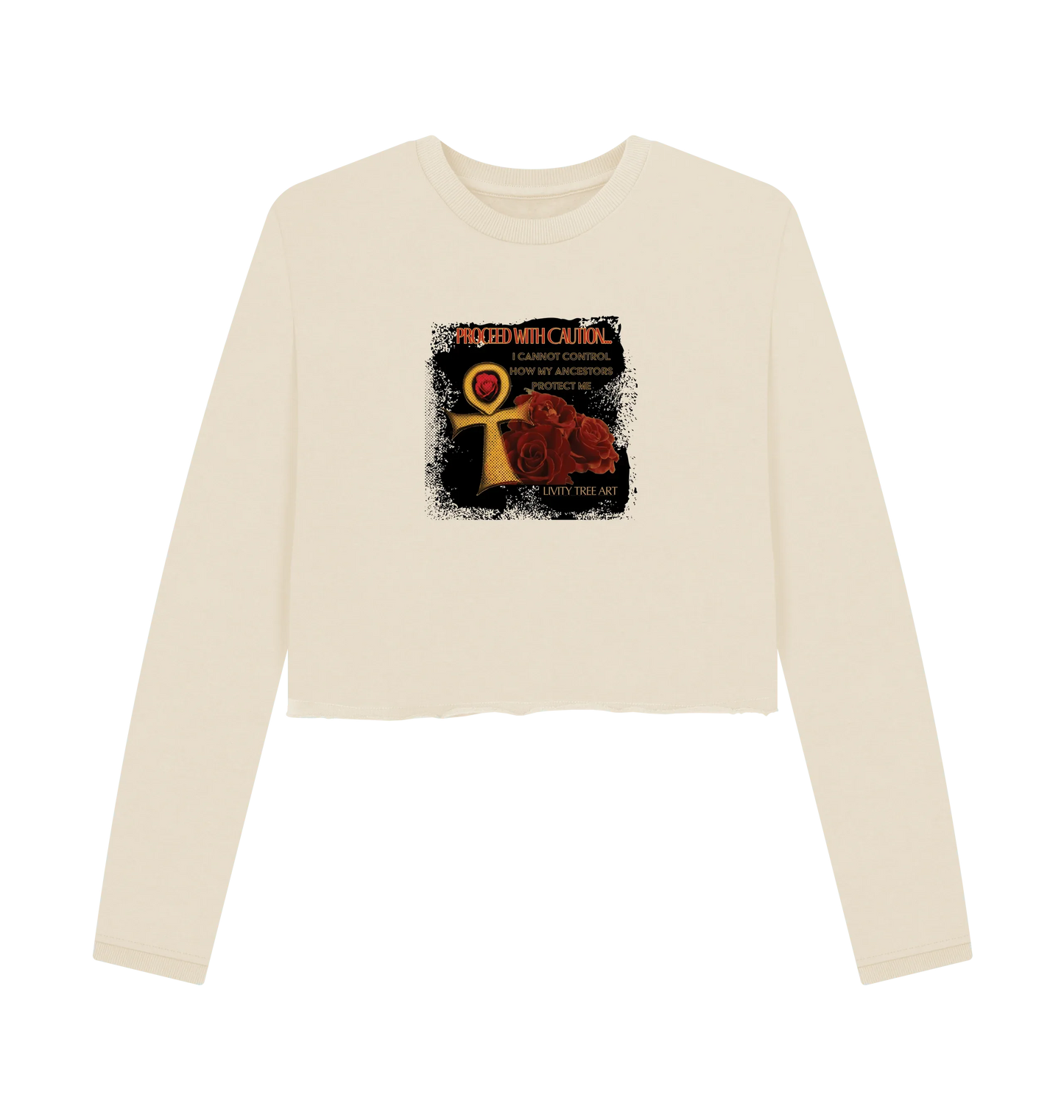 Ancestors Protection Women's Boxy Jumper - Livity Tree Art