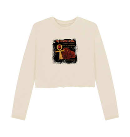 Ancestors Protection Women's Boxy Jumper - Livity Tree Art