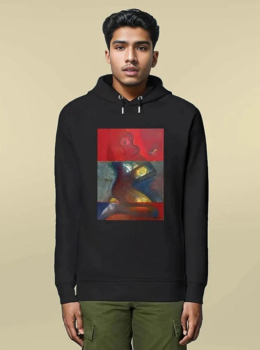 Votive Venus Premium Unisex Side Pocket Medium Fit Hoodie - 85% Organic Cotton, 15% Recycled Polyester | Tree of Life Art - Tree of Life Art