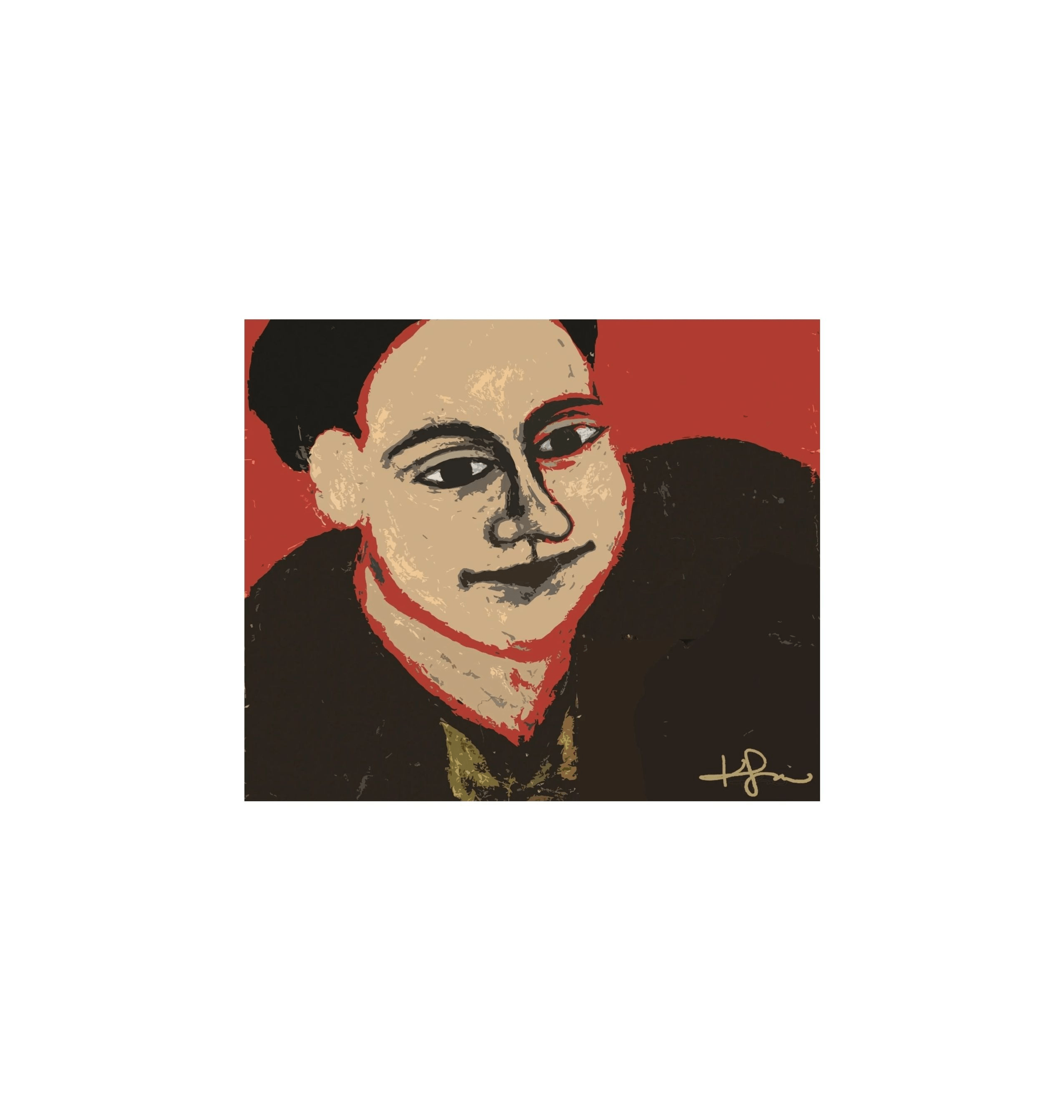 No Frame Framed art print Front