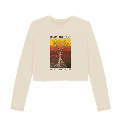 Oat Printed Boxy Jumpers Front