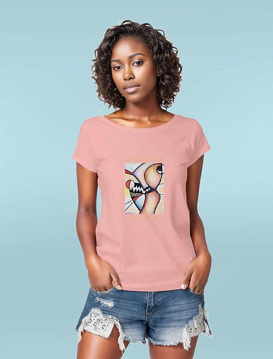 Tribal Hybrid Premium Plus Organic Cotton T-shirt Dress | Tree of Life Art - Tree of Life Art