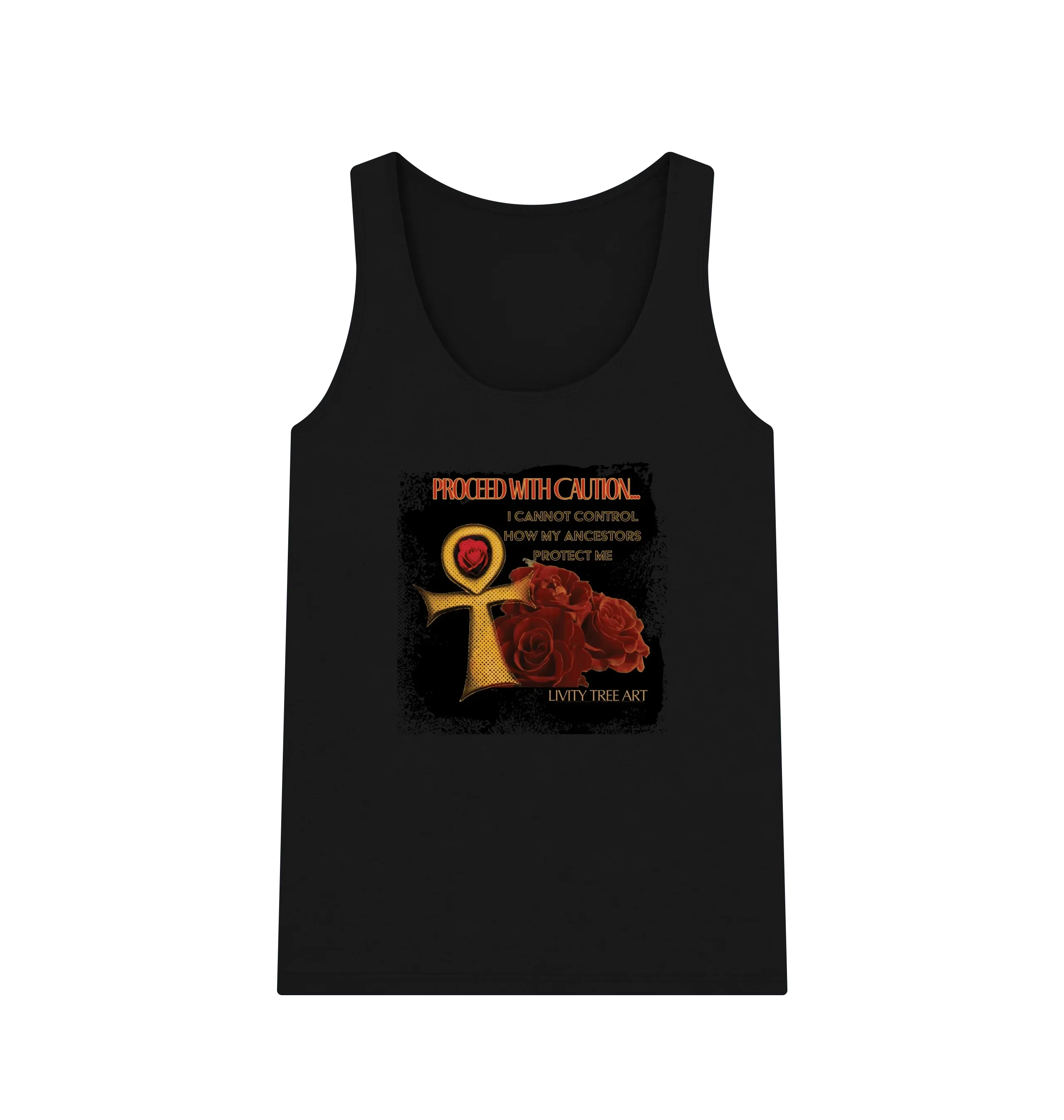 Ancestors Protection Women's Tank Top - Livity Tree Art