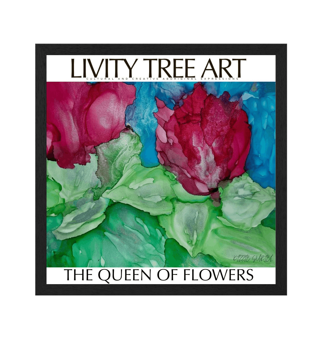 Black Frame Framed art print Front