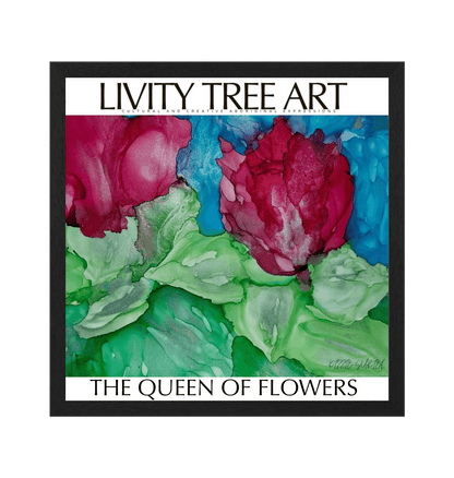 Black Frame Framed art print Front