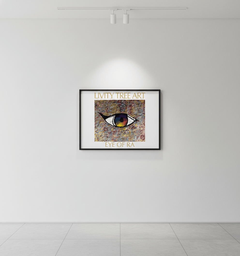 Black Frame Framed art print Front