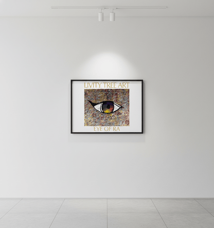 Black Frame Framed art print Front