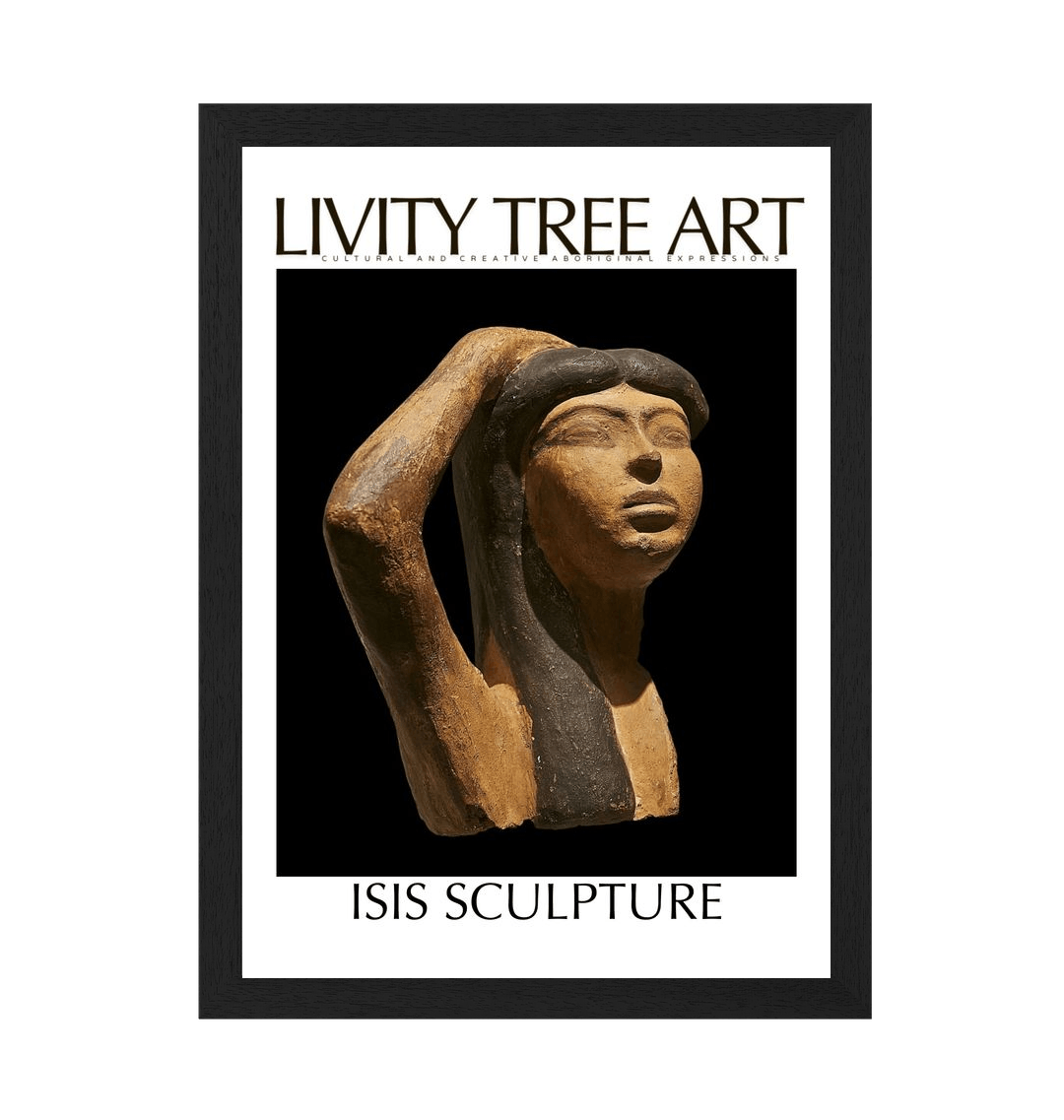 Black Frame Framed art print Front