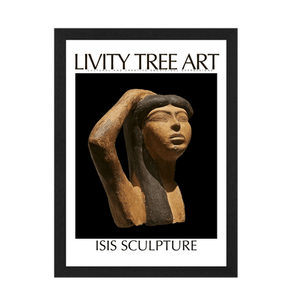 Black Frame Framed art print Front