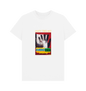 White Printed T-shirt Front