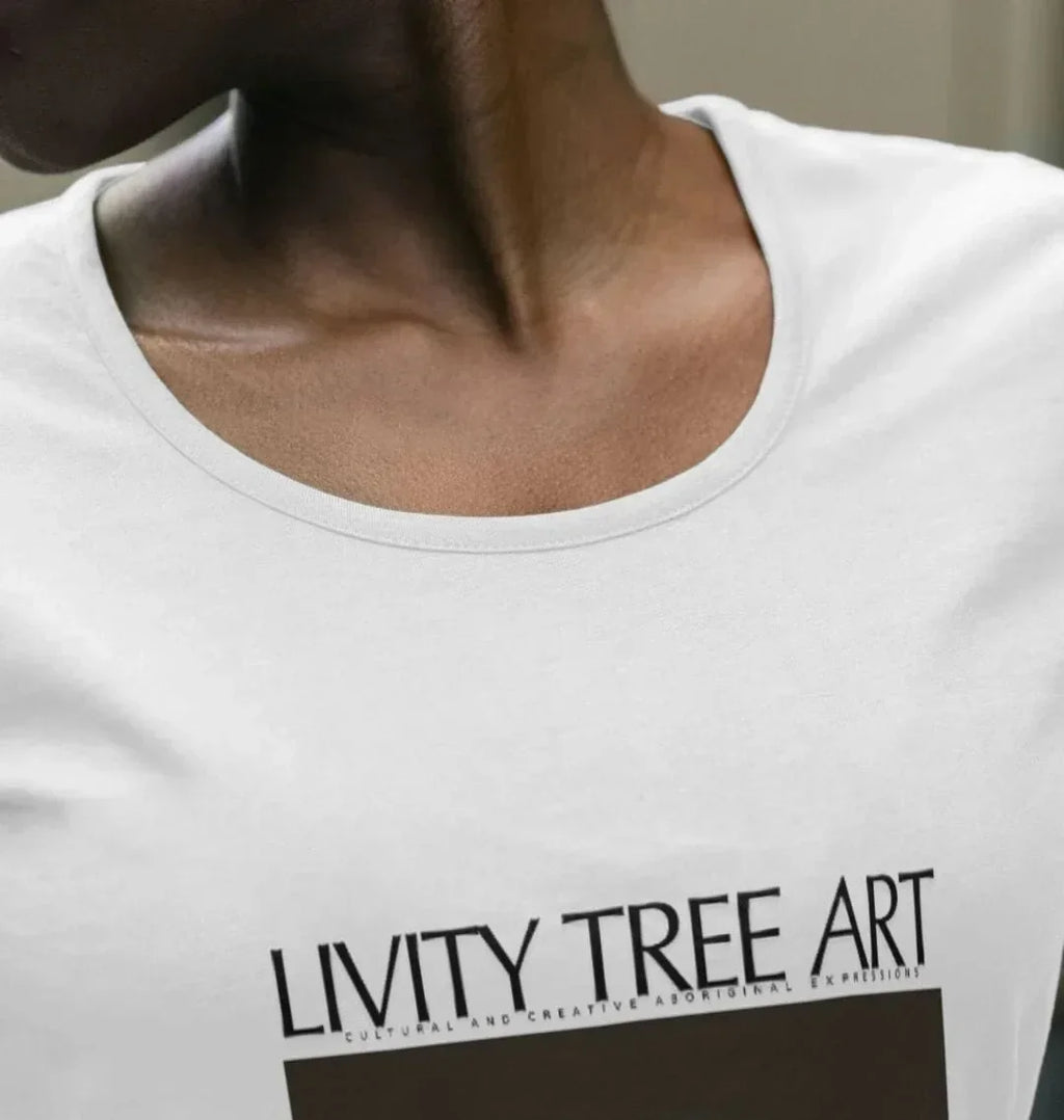 The Spiral Goddess Premium Certified Cotton Long Sleeve Tee - Livity Tree Art