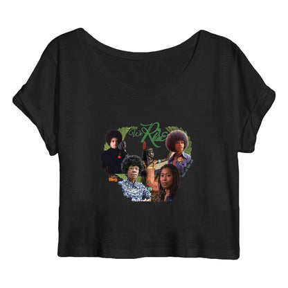 May We Rise MAAT Women's Organic Crop Top | Tree of LIfe Art - Tree of Life Art