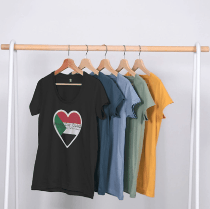 Peace for Sudan Women's Scoop Neck T-shirt