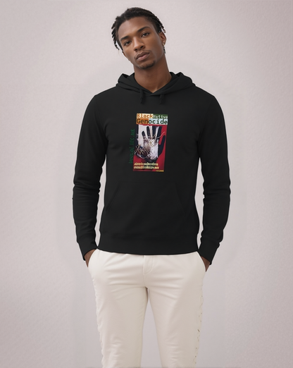 Native Black Genocide Premium Unisex Hoodie - Lightweight Straight Cut | Tree of Life Art - Tree of Life Art