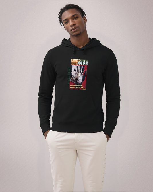 Native Black Genocide Premium Unisex Hoodie - Lightweight Straight Cut | Tree of Life Art - Tree of Life Art