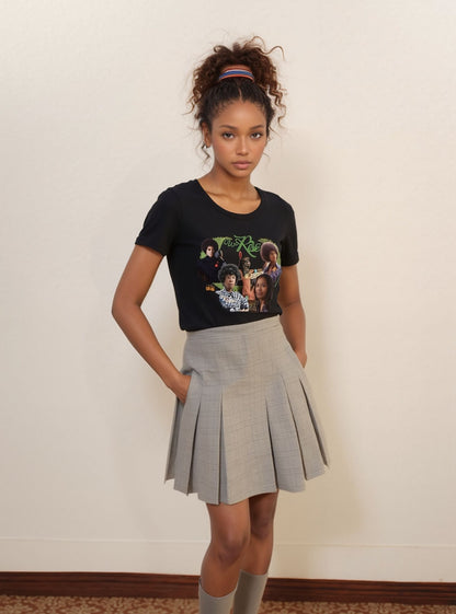 May We Rise Classic Woman's Organic Cotton Tee | Tree of Life Art - Tree of Life Art