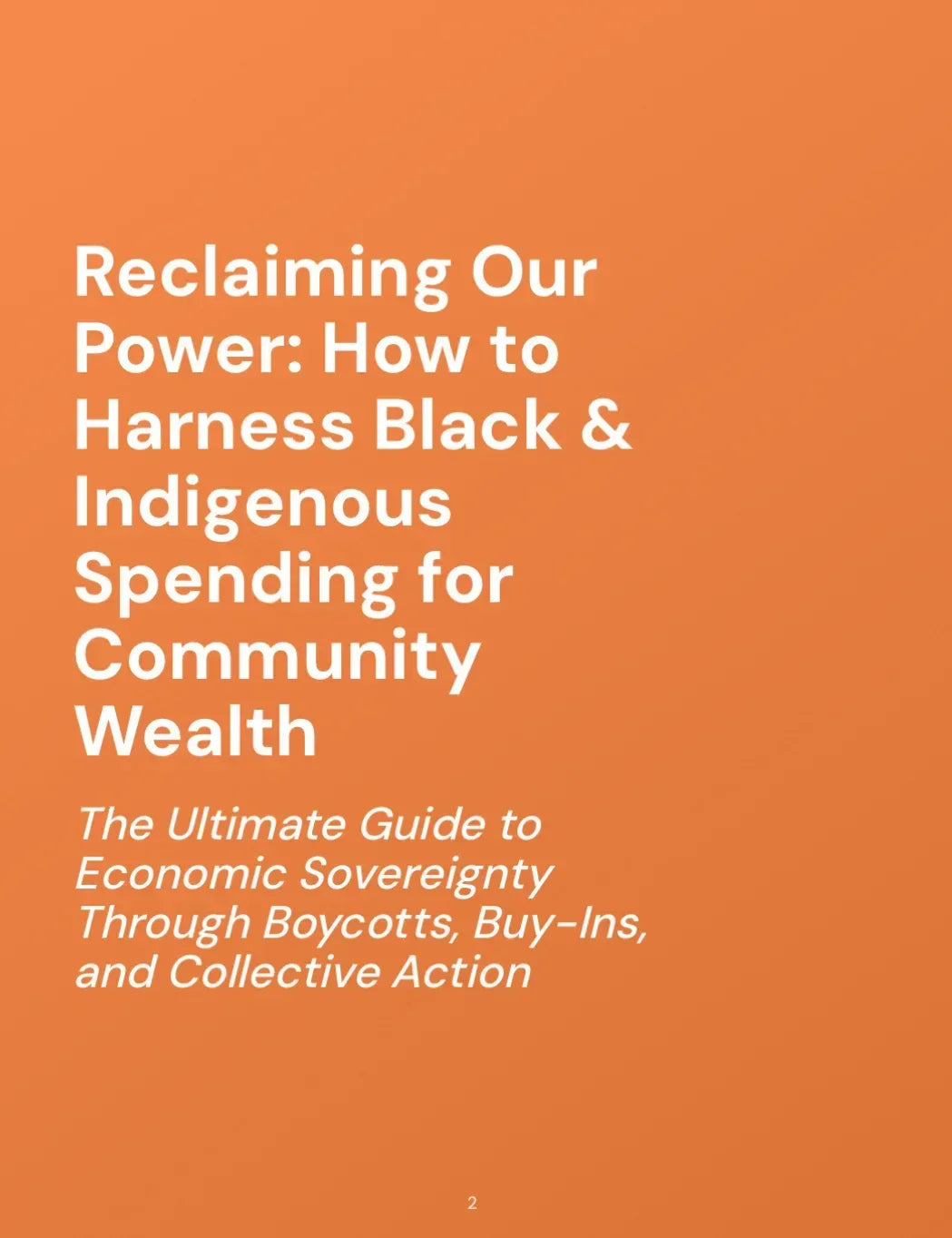 Reclaim Our Power Ebook - Livity Tree Art