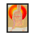 Black Frame Framed art print Front