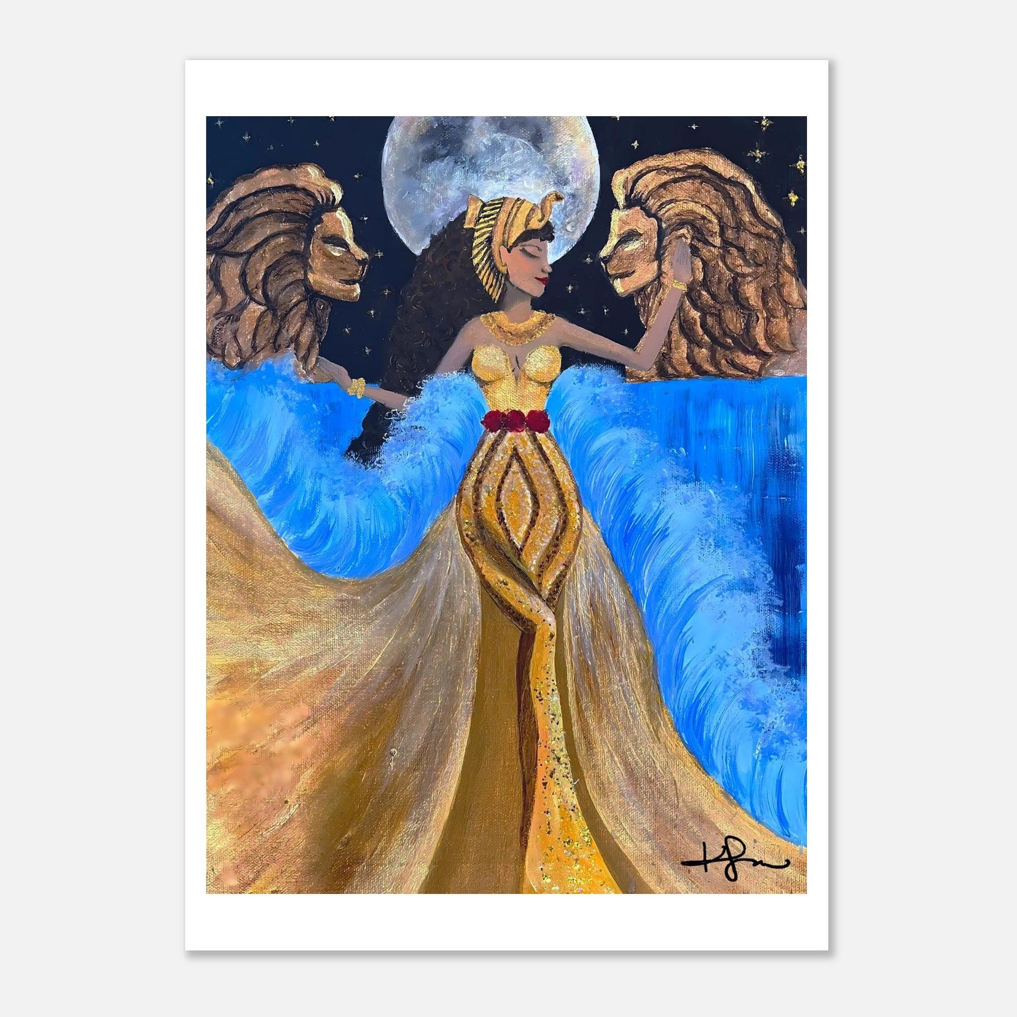Leaena de Judah | Classic Semi-Glossy Paper Poster