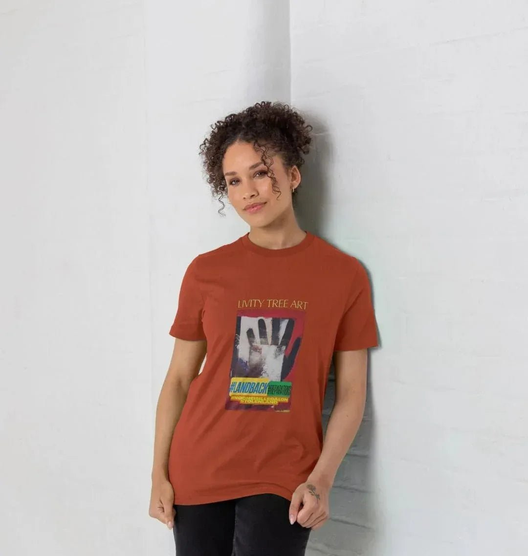 Aboriginal Indigenous Unity Plain T-shirt - Livity Tree Art
