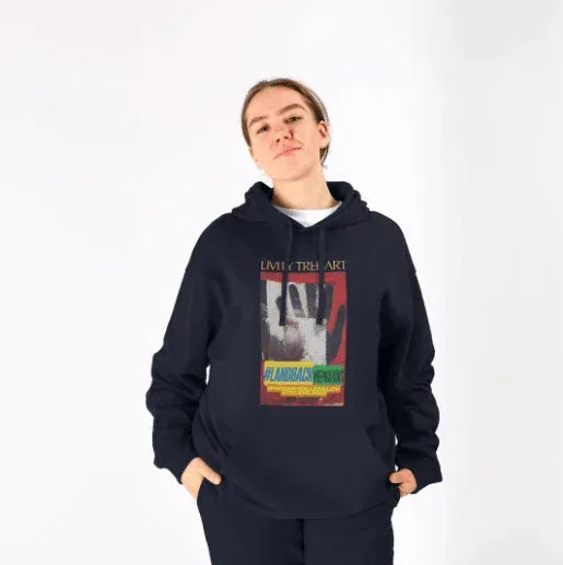 Aboriginal Indigenous Unity Unisex Kangaroo Pocket Hoody - Livity Tree Art