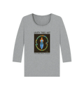 Aboriginal Spiral Mother | Premium Certified Organic Cotton Long Sleeve Tee - Livity Tree Art