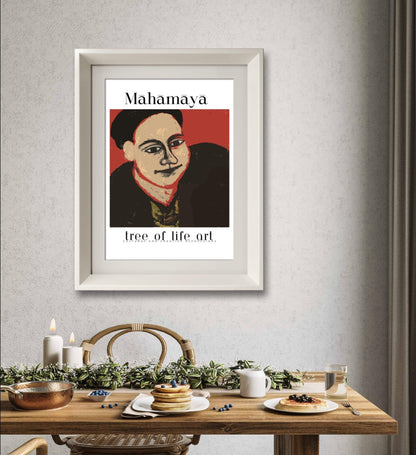 Mahamaya by Katherin Joyette - Cultural Art, Museum Quality | Tree of Life Art - Tree of Life Art