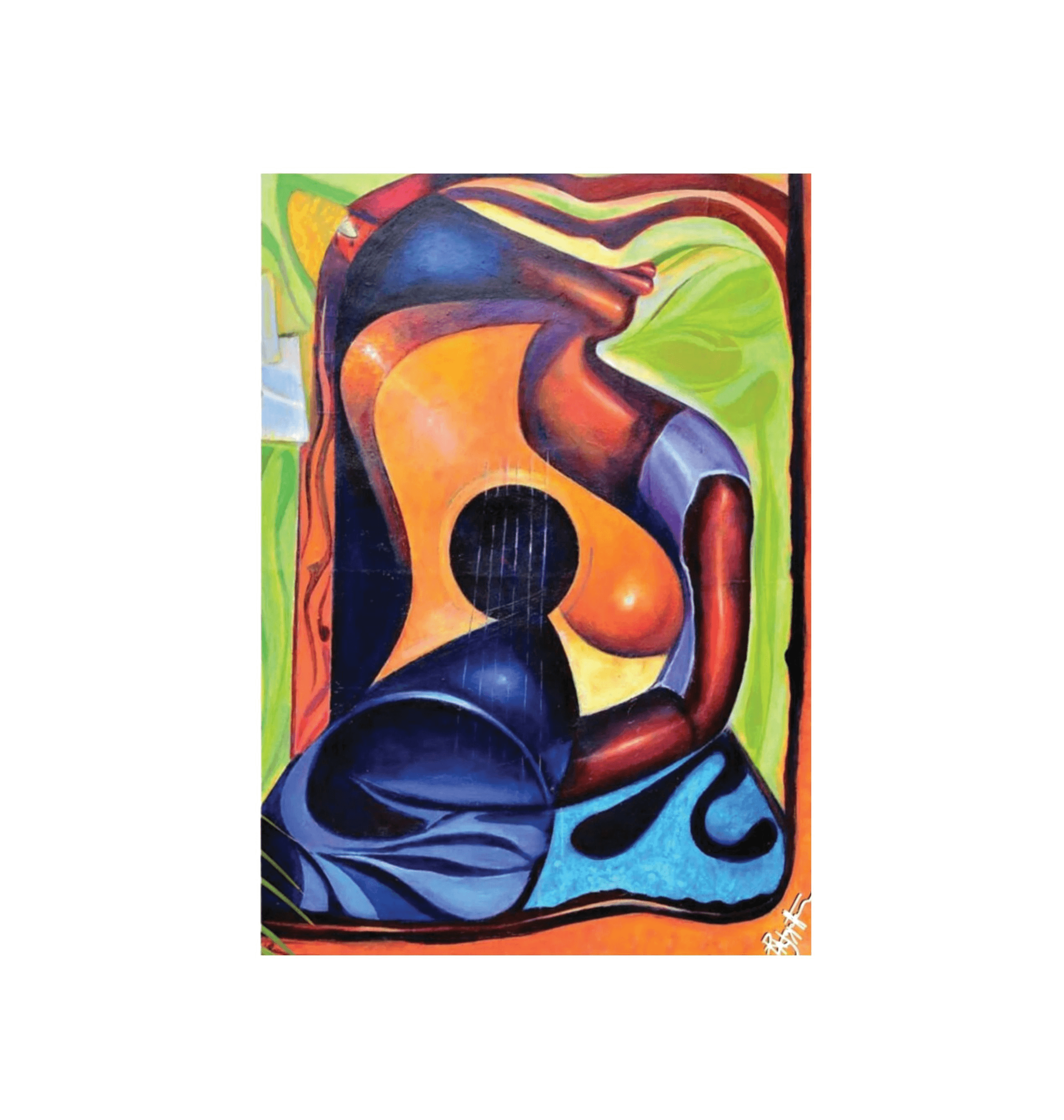 ACOUSTIC Whisperer Portrait Art Print - Livity Tree Art