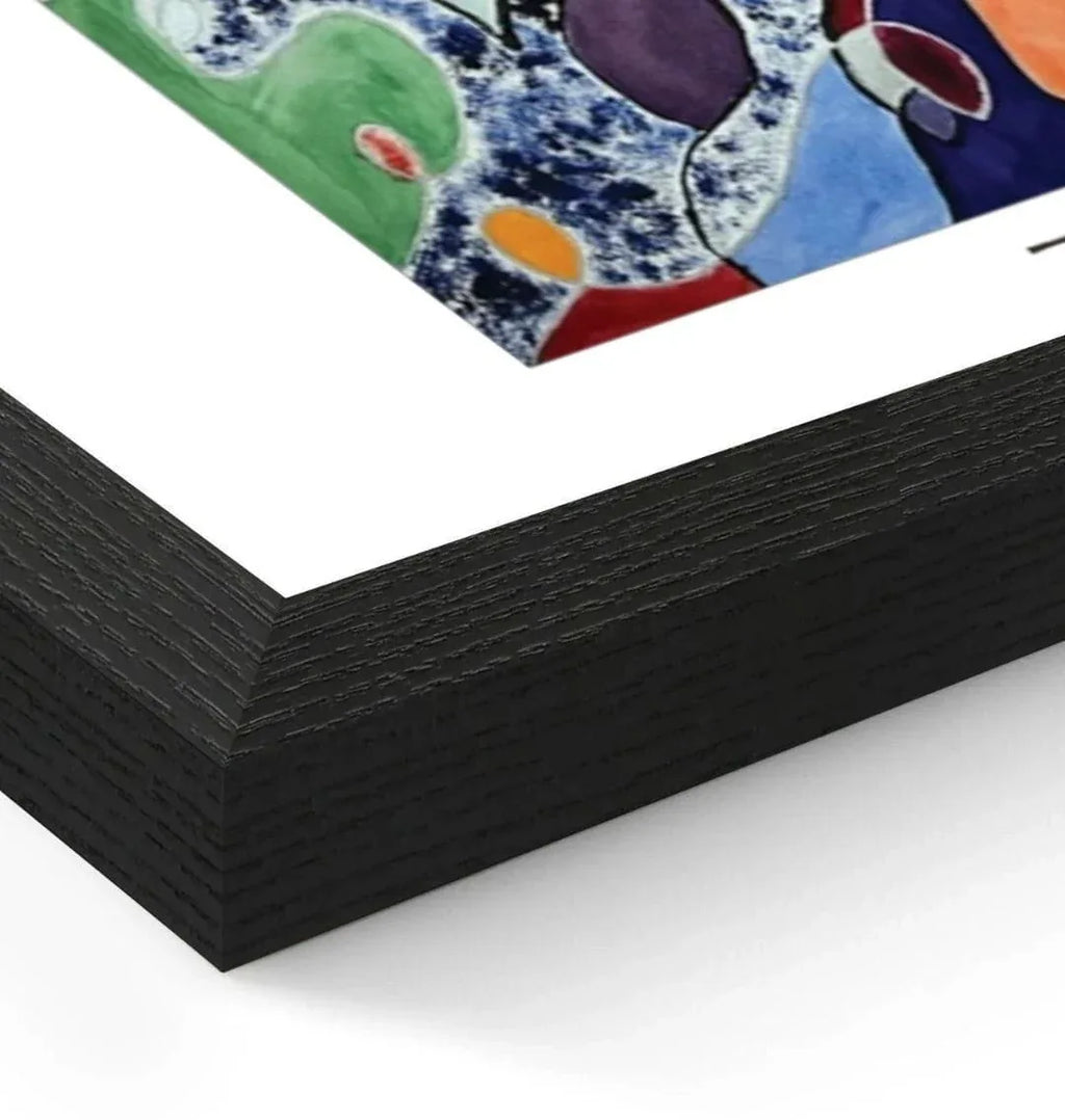 Aboriginal Spirals Landscape Art Print - Livity Tree Art