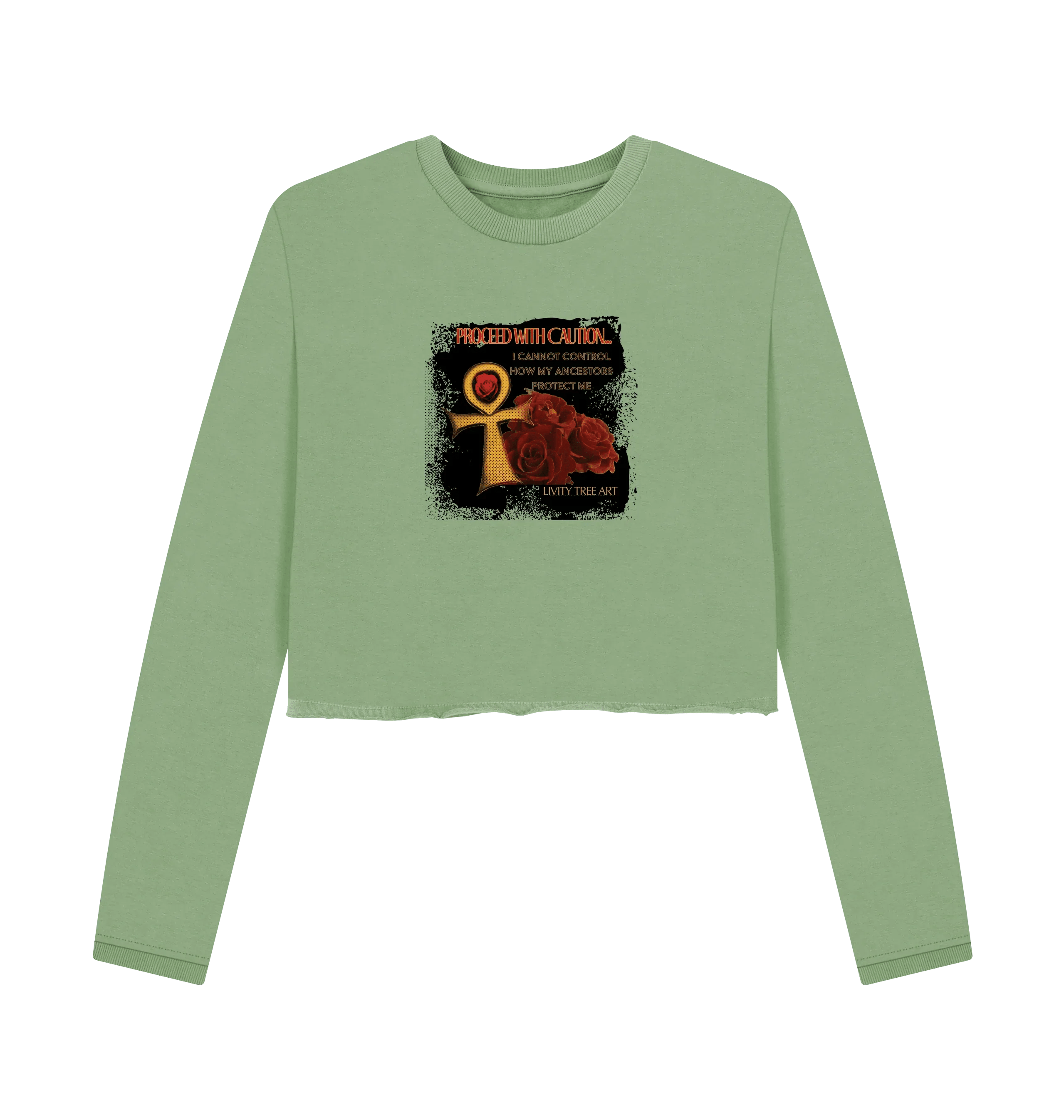 Ancestors Protection Women's Boxy Jumper - Livity Tree Art