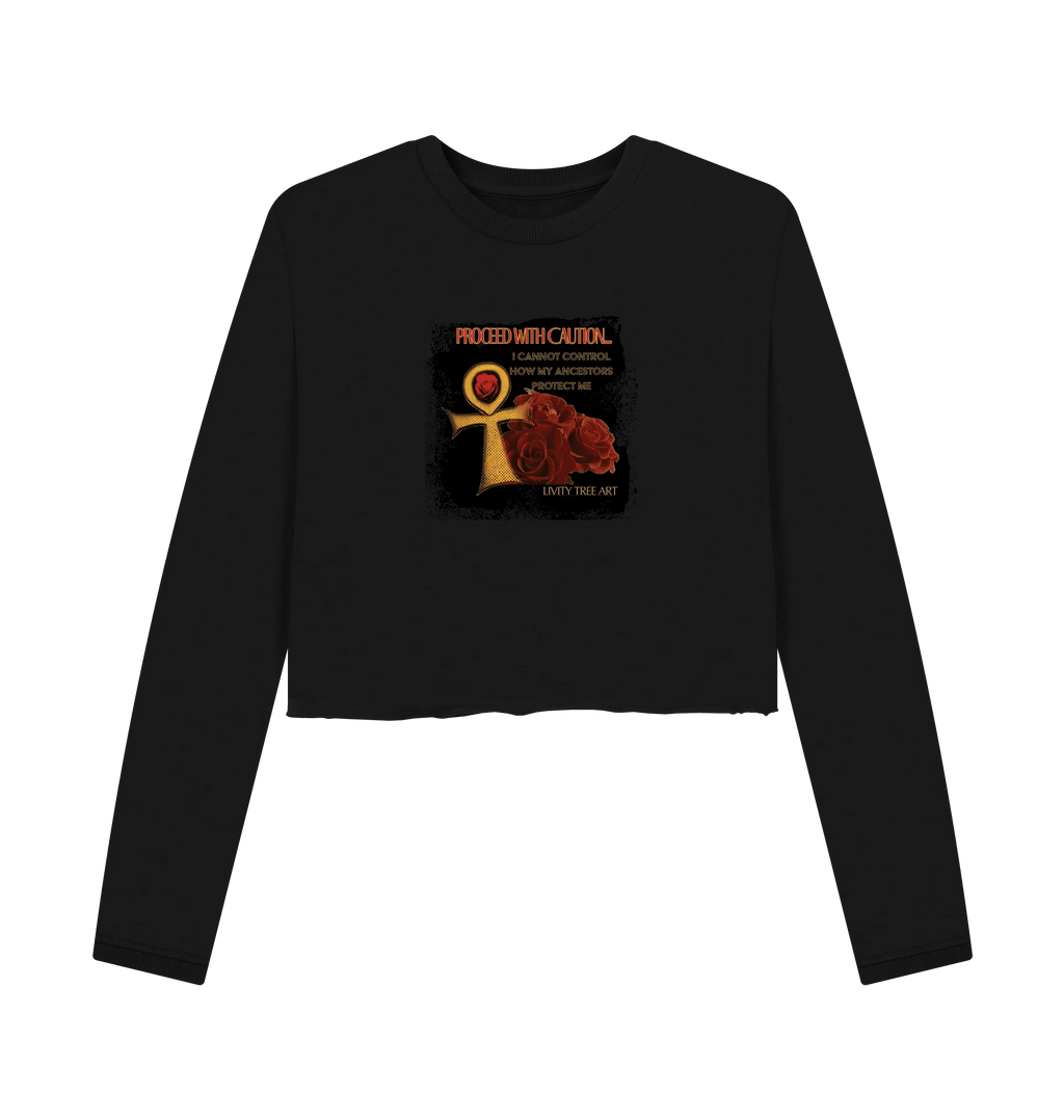 Ancestors Protection Women's Boxy Jumper - Livity Tree Art
