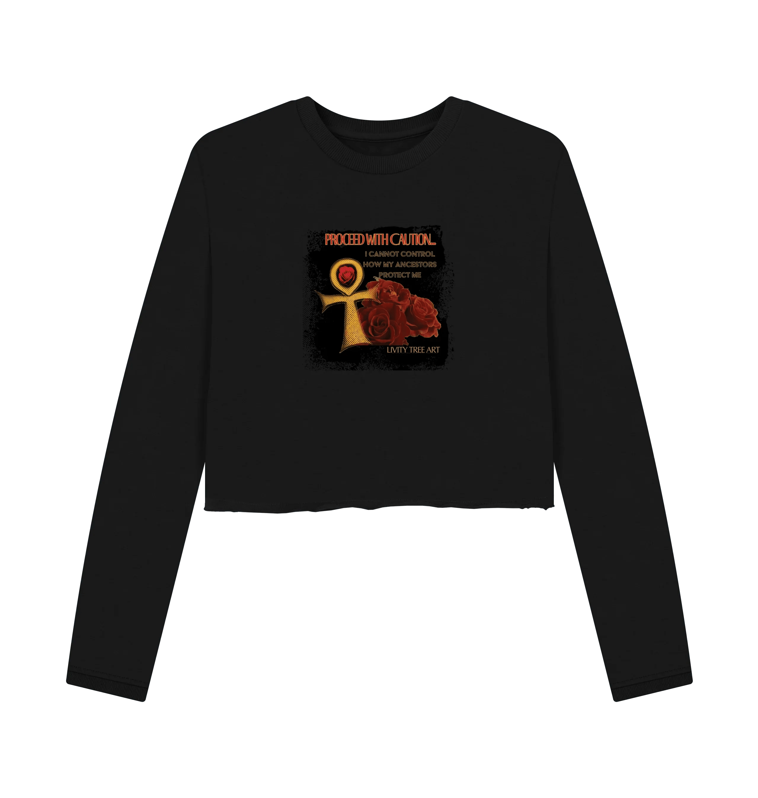 Ancestors Protection Women's Boxy Jumper - Livity Tree Art