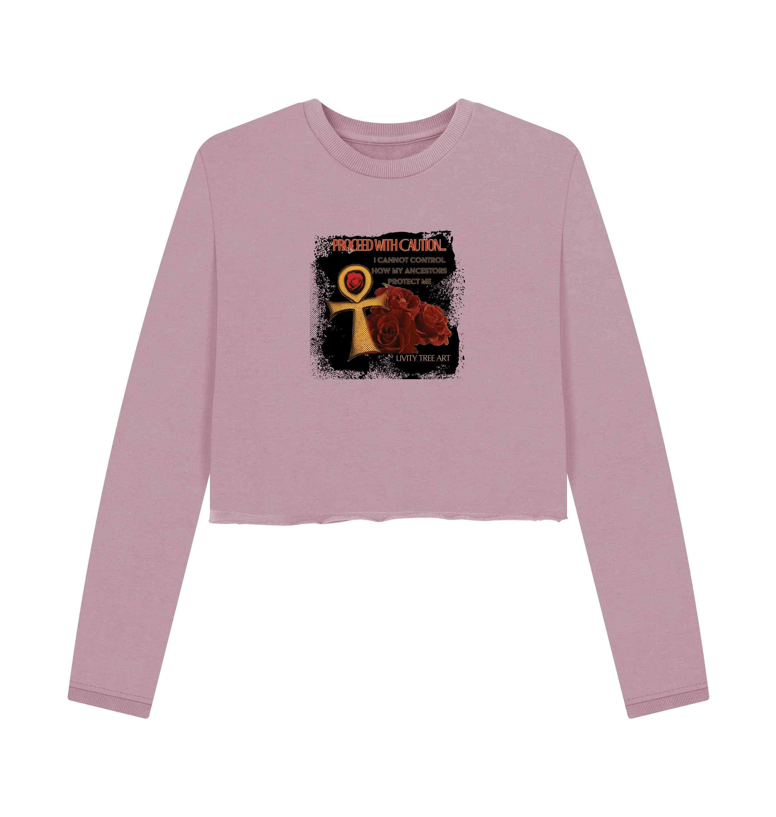 Ancestors Protection Women's Boxy Jumper - Livity Tree Art