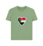 Sage Printed T-shirt Front
