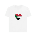 Peace for Sudan Woman's Plain T-shirt - Livity Tree Art