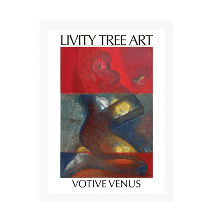 White Frame Framed art print Front