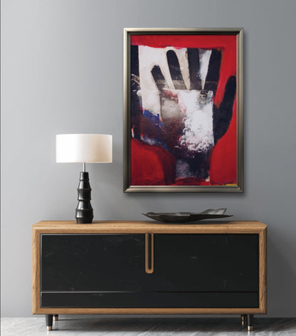 Native Black Genocide #1 by Robert Joyette - Museum Quality 12-Color Giclée Print | Tree of Life Art - Tree of Life Art