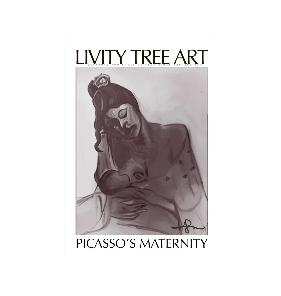 Picasso's Maternity Portrait Art Print (Frame Optional) - Livity Tree Art
