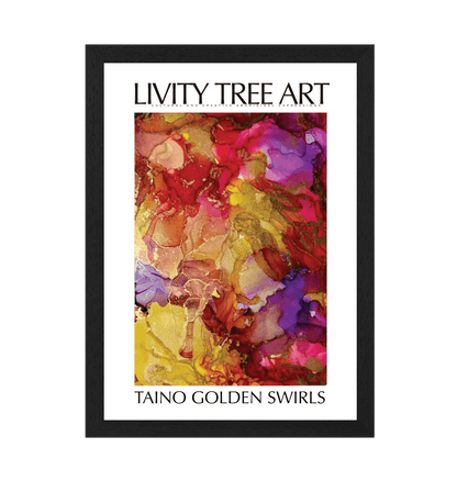 Black Frame Framed art print Front