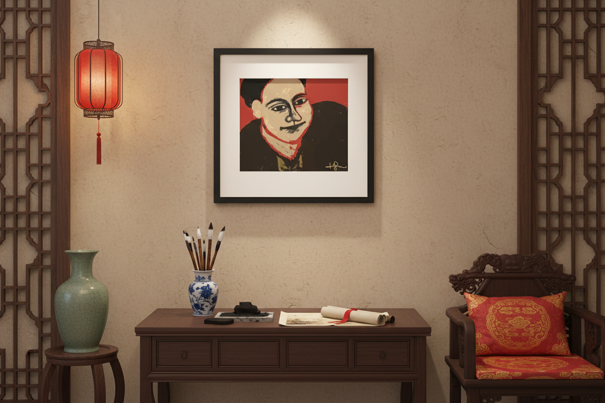 MahaMaya art print Front