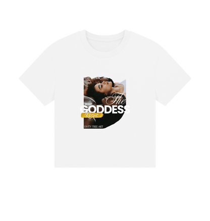 White Printed T-shirt Front