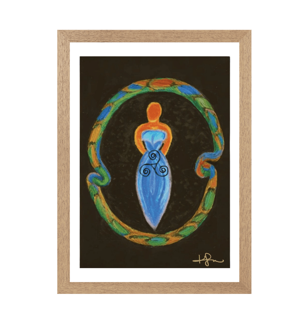 Natural Frame Framed art print Front