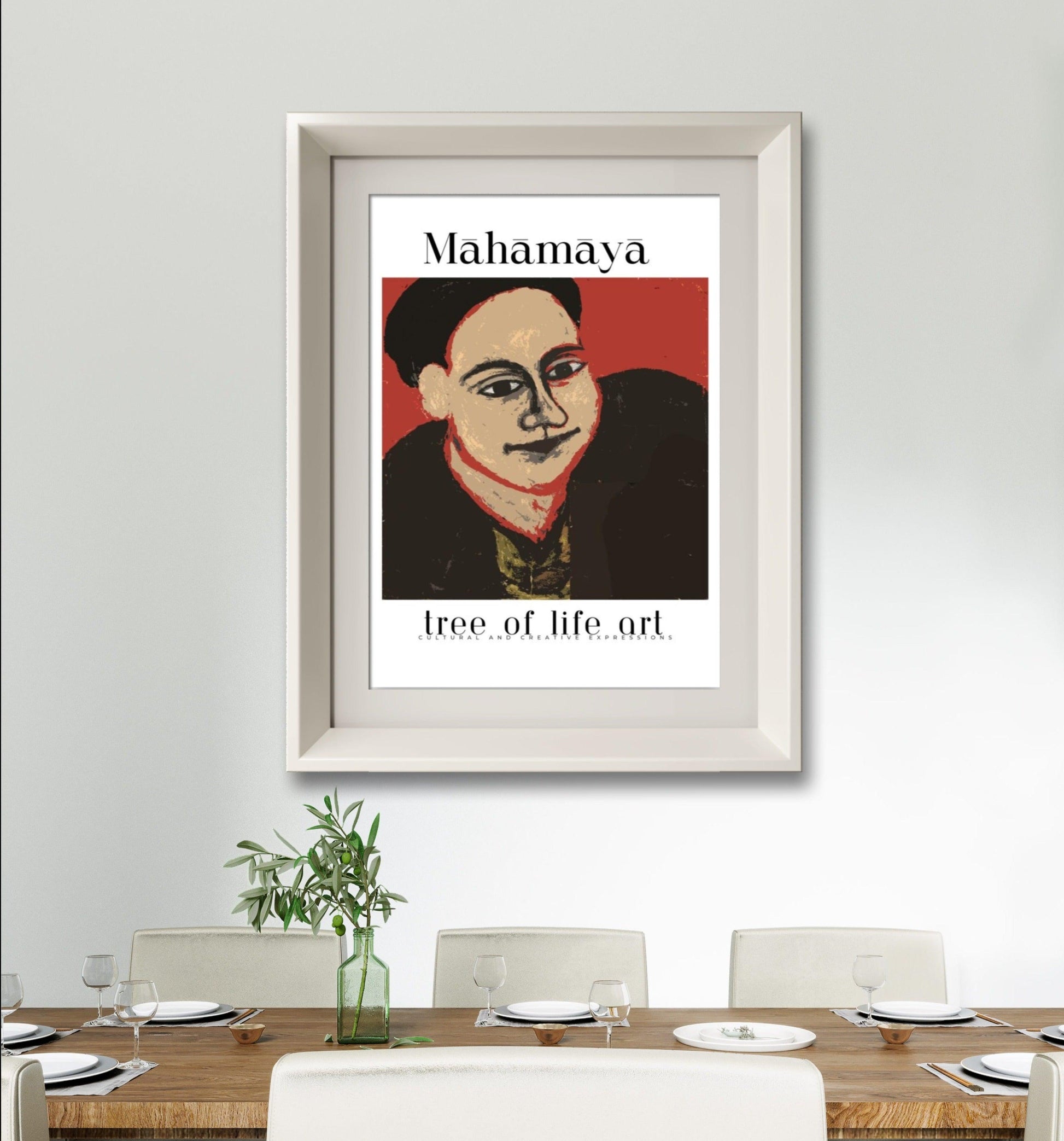 Mahamaya by Katherin Joyette - Cultural Art, Museum Quality | Tree of Life Art - Tree of Life Art