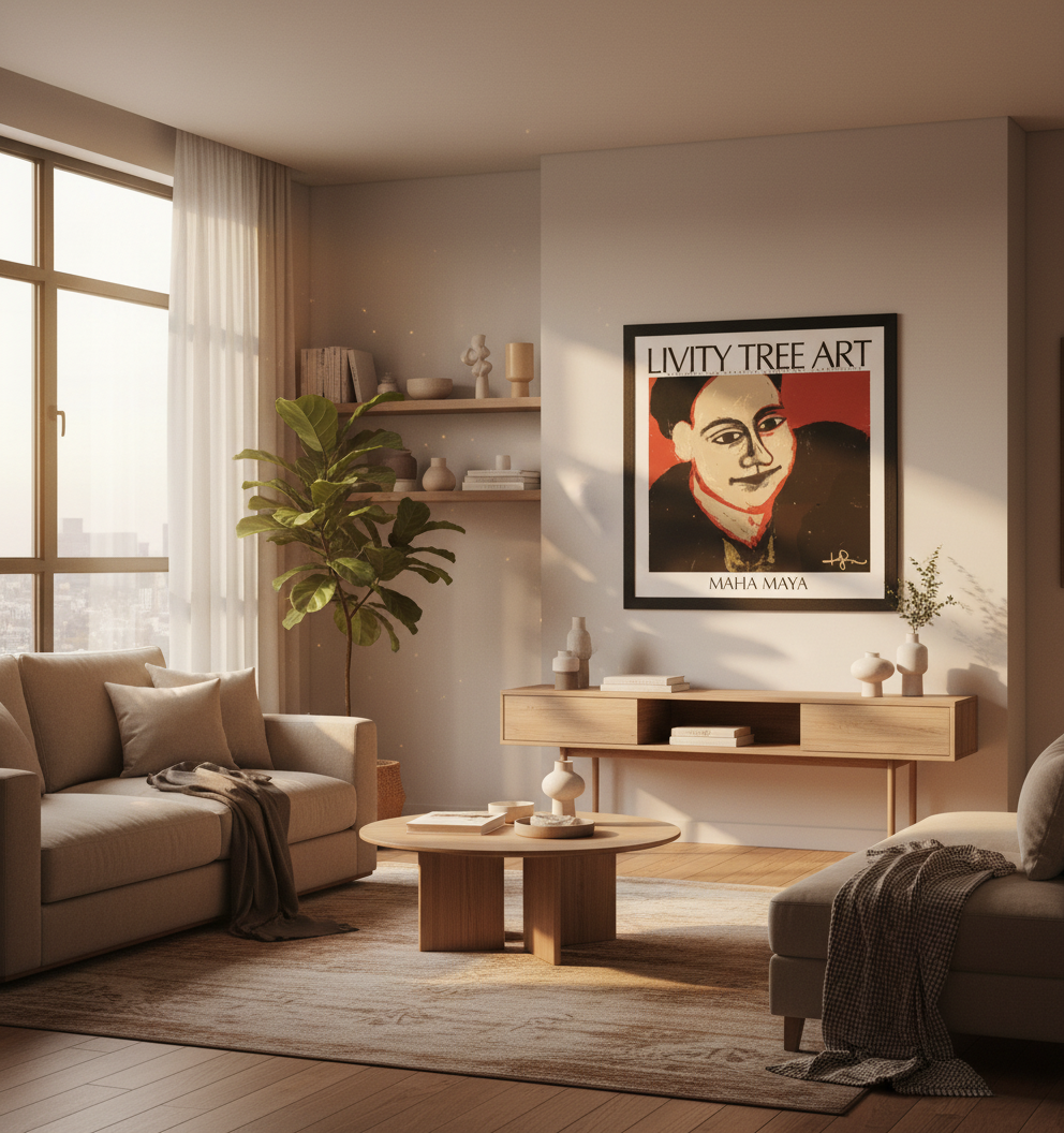 Maha Maya Square Recycled Canvas