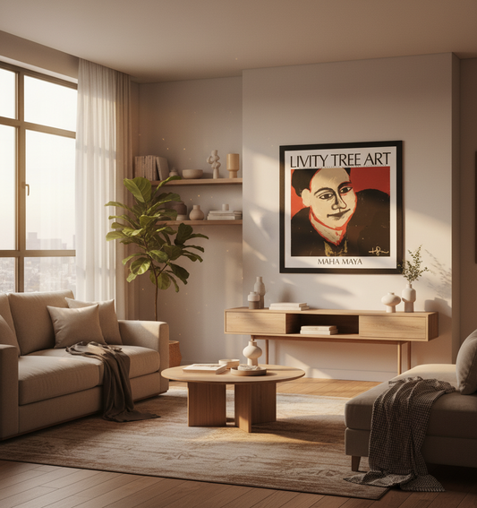 Maha Maya Square Recycled Canvas