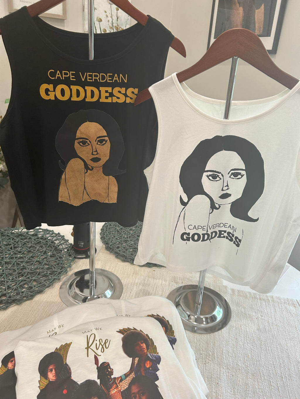 Cape Verdean Crop Tank - Livity Tree Art