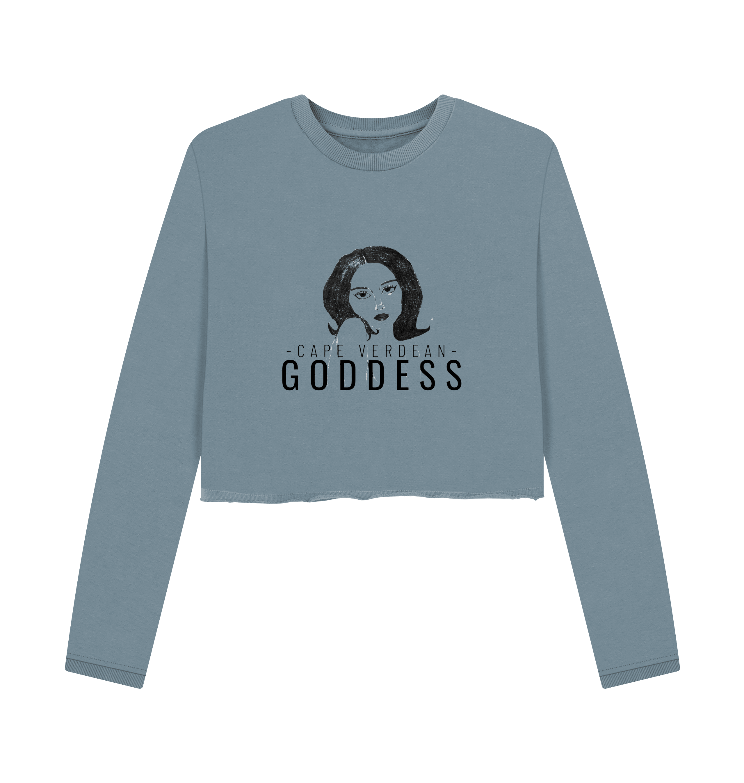 Cape Verdean Goddess Women's Boxy Jumper - Livity Tree Art