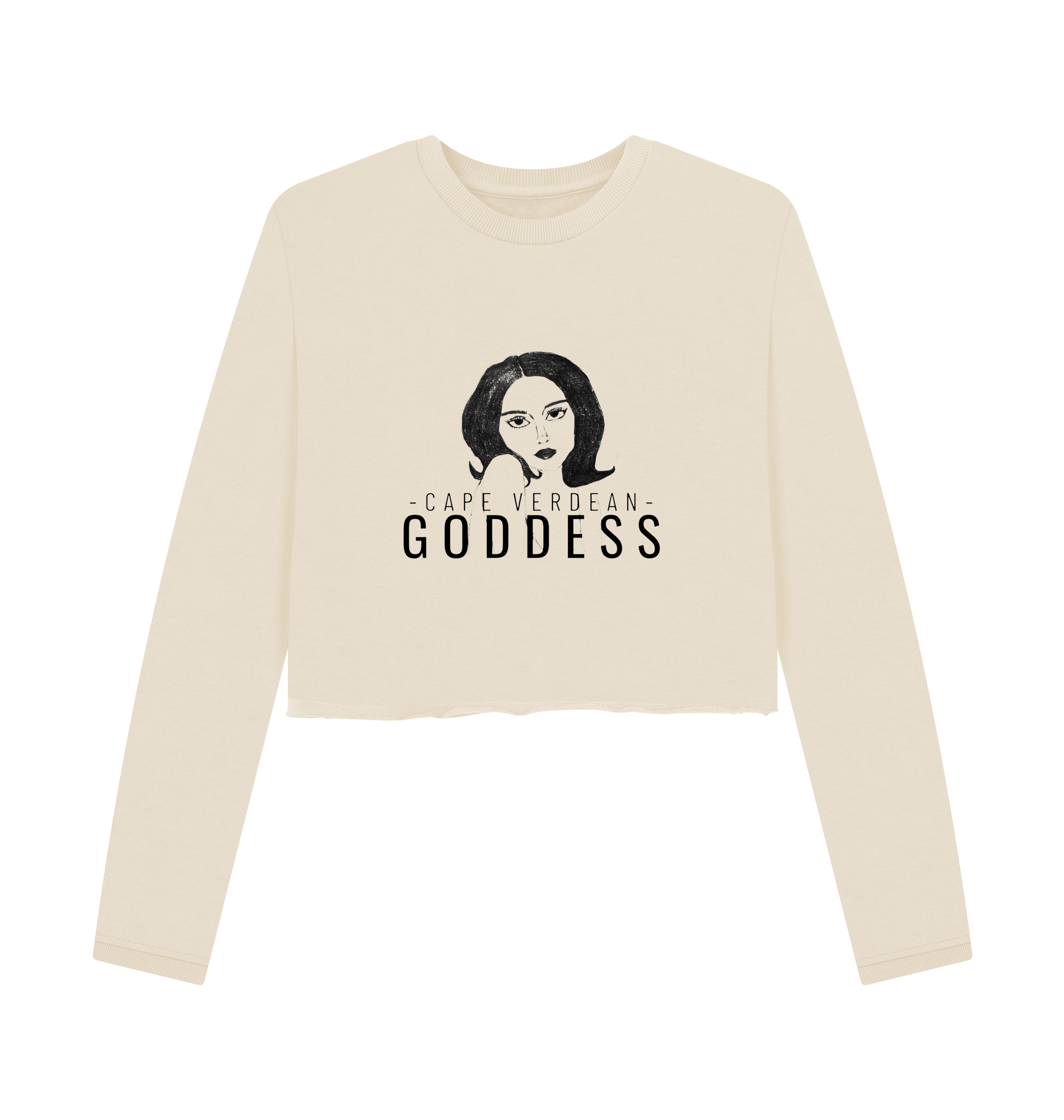 Cape Verdean Goddess Women's Boxy Jumper - Livity Tree Art