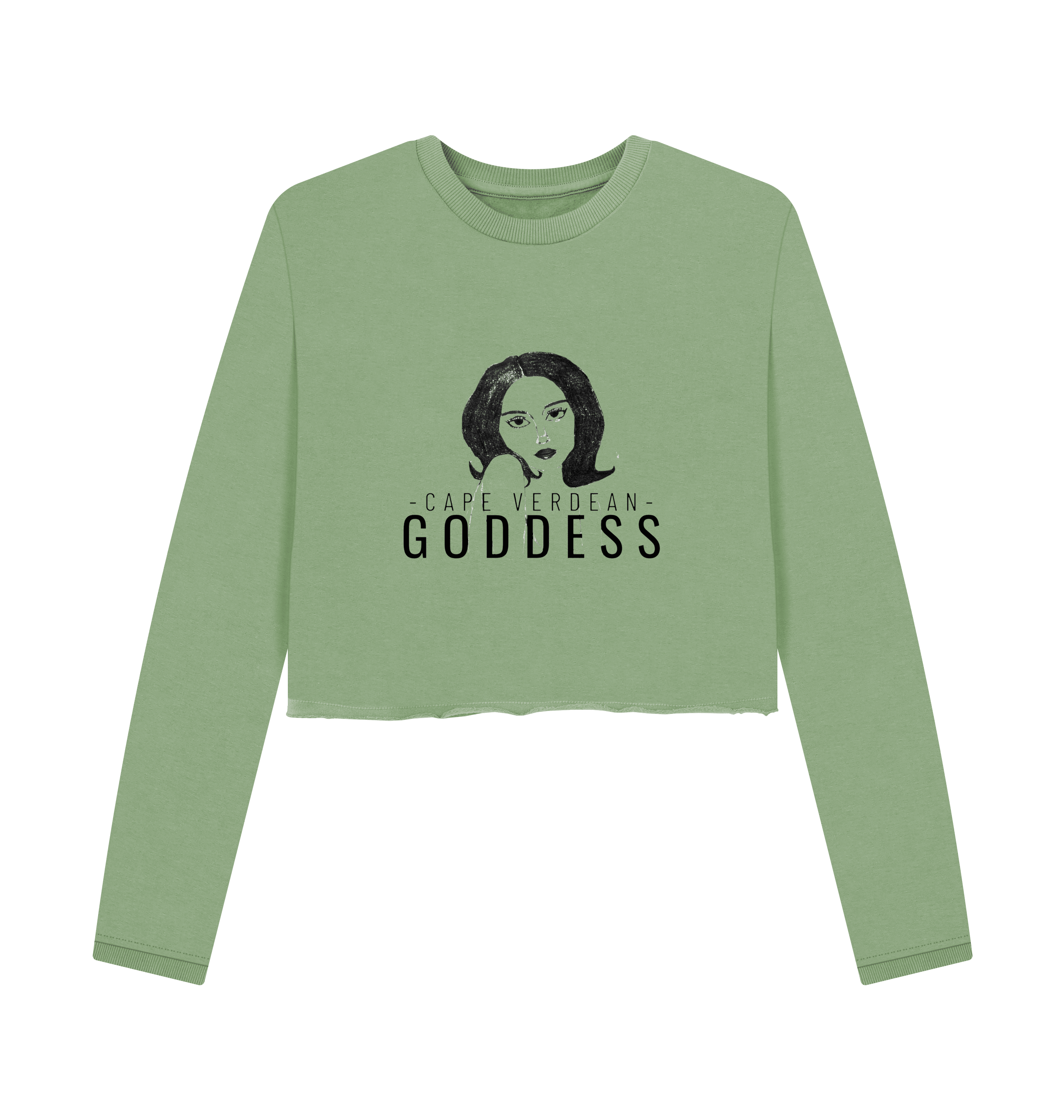 Cape Verdean Goddess Women's Boxy Jumper - Livity Tree Art
